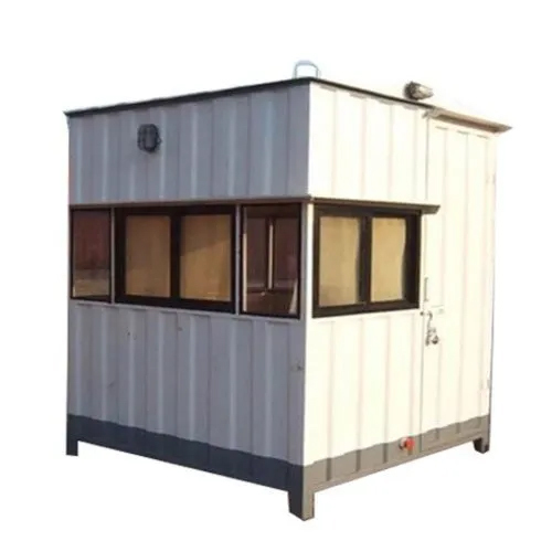 portable steel toll booth cabin